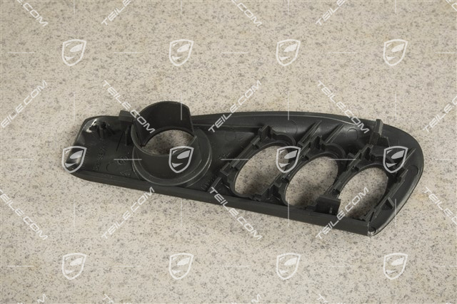 Trim for switch, Black grey, R