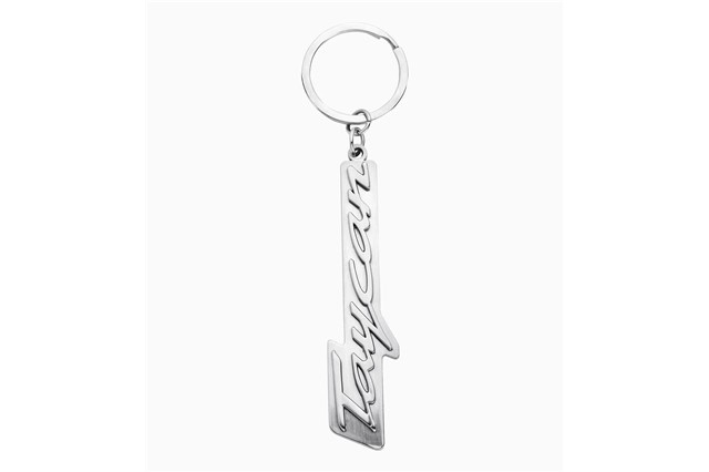 Key ring with Taycan lettering Key ring with Taycan lettering