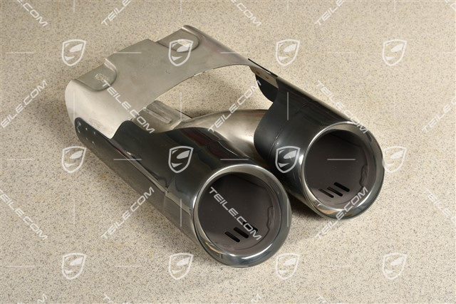 2,0L, Tail pipe, Black, R
