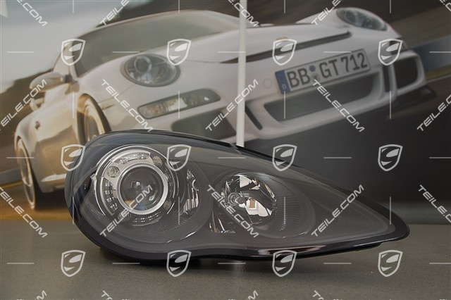 Xenon Scheinwerfer Satz, Bi-Xenon, Turbo, schwarz, L+R