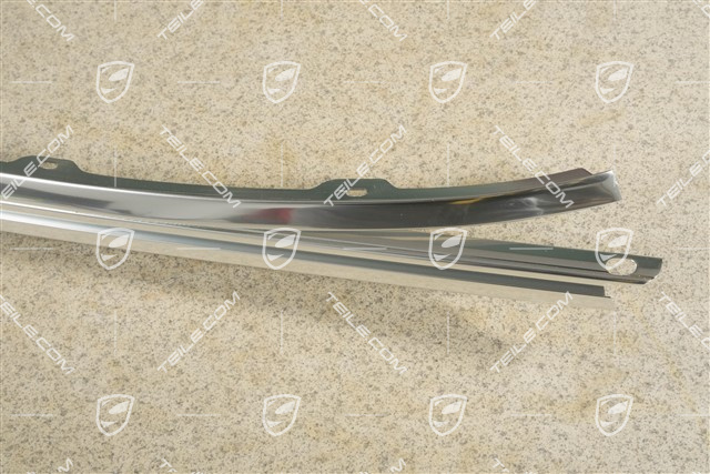 Trim strip, front roof frame, aluminium, R