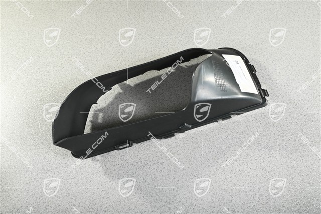 Air duct / guide Turbo / GTS, Satin black, R