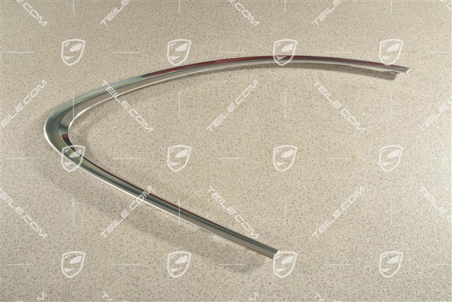 Cover strip, side window, aluminium, R