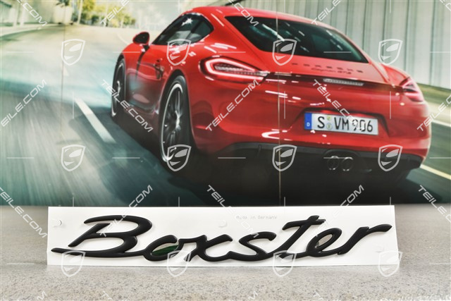 "Boxster" logo