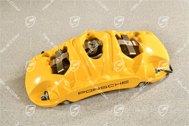 718 Spyder / Spyder RS, Front axle brake calliper, PCCB Yellow, L