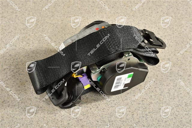 Seat belt, front, Black, USA, R