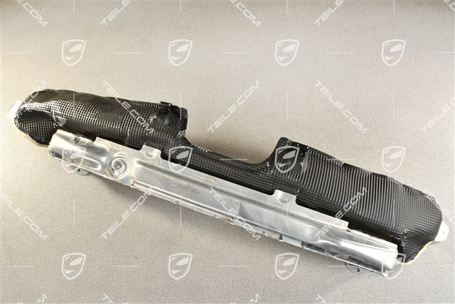 Bumper reinforcement rear, with heat protection GT3
