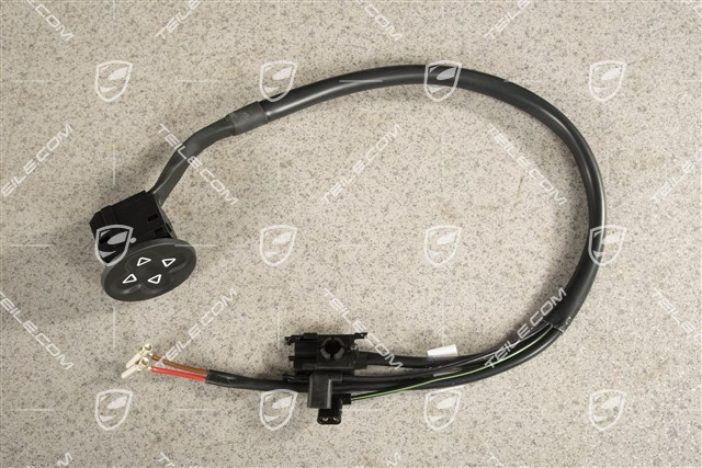Switch for electric seat adjustment, backrest and height adjustment