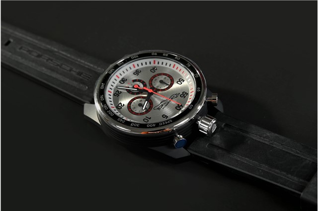 Porsche Design Men's Chronograph Race, Weissach RS logo