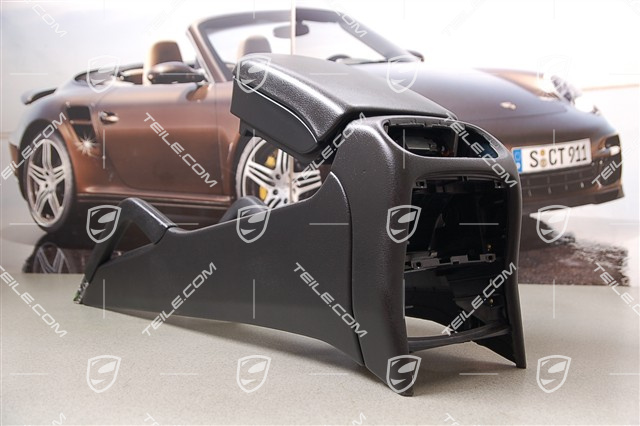 Centre console, black
