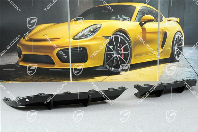 Rear bumper LOWER COMPRISING (L+R), GTS, with PDC sensor holes
