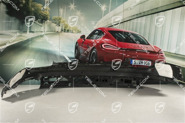 Rear bumper spoiler / lower part trim