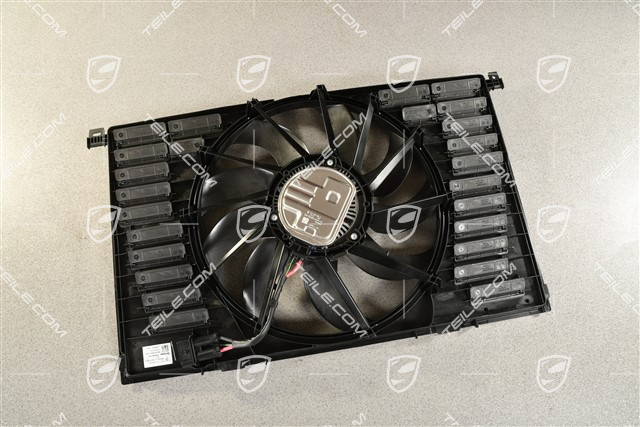 Cooling air duct with fan, Turbo / GTS