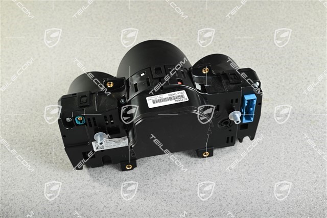 Turbo, Instrument cluster / Speedometer, Black Dials