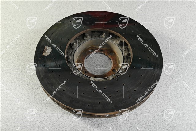 PCCB ceramik brake disc, 20-inch / 420mm, damaged, R