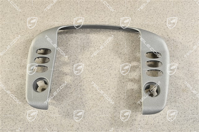 Trim for switch, Steel Grey