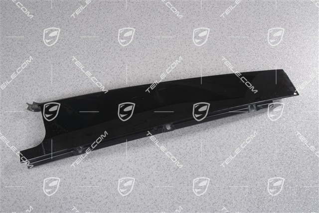 Rear door, B-pillar outer cover / trim, L