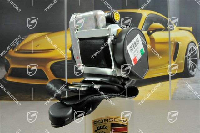 Seat belt, coupé/targa, front, black, L=R Seat belt, coupé/targa, front, black, L=R
