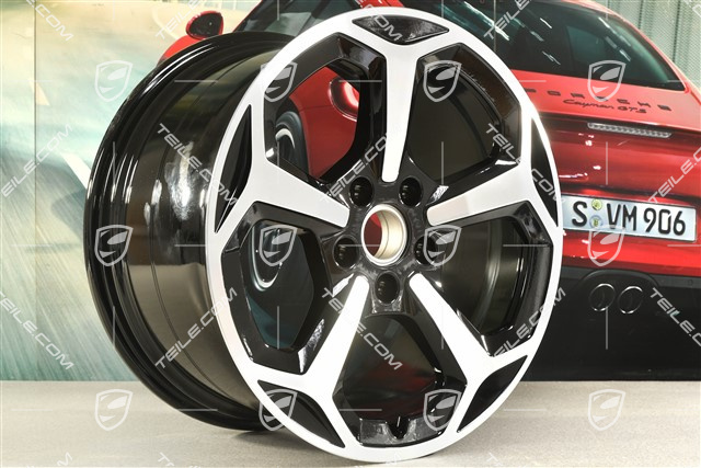 20-inch Rim Offroad Design, 11J x 20 ET60, black high gloss + glossy Surface