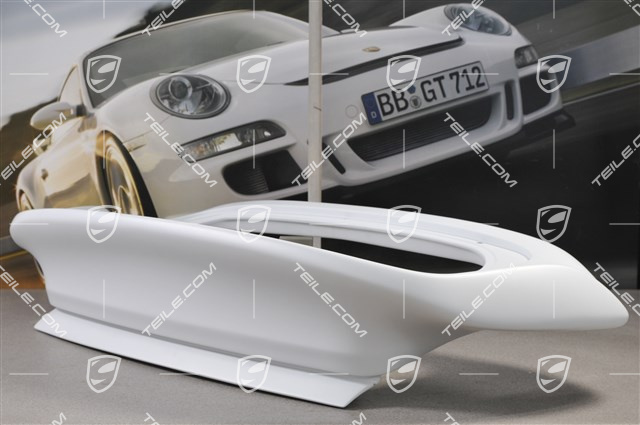 Turbo rear spoiler, incl. rear bonnet (engine lid), without grille