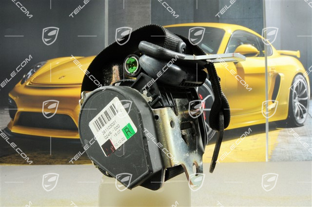 Seat belt, black, R Seat belt, black, R