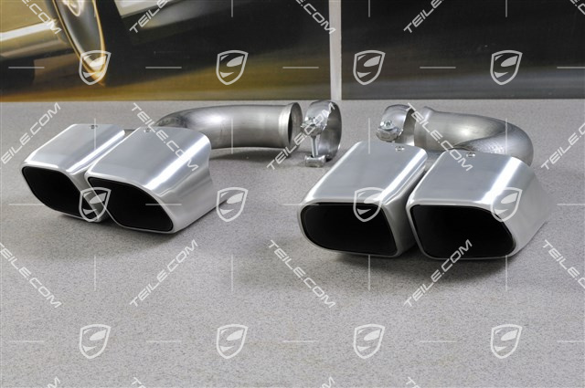 Sport tail pipe, set (L+R)