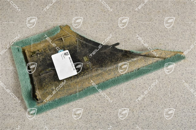 Centre console, Lateral cover, Nephrite green, L