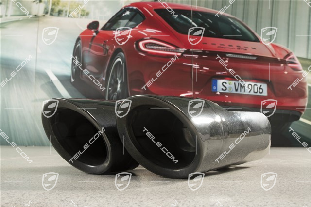 2,0L, Tail pipe, Black, R