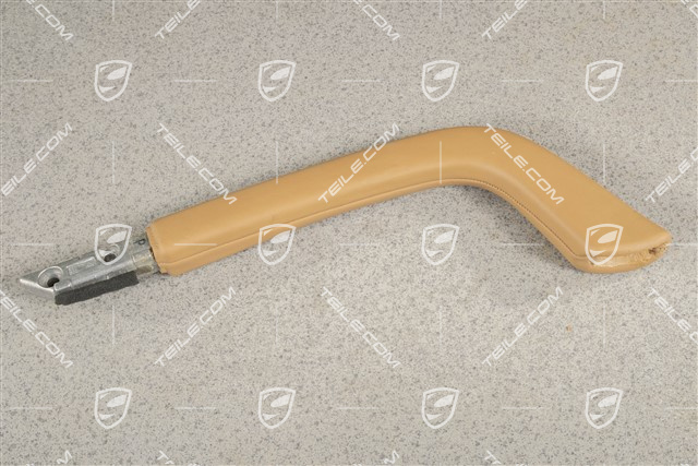 Grab handle centre console, Leather, Sand beige, R