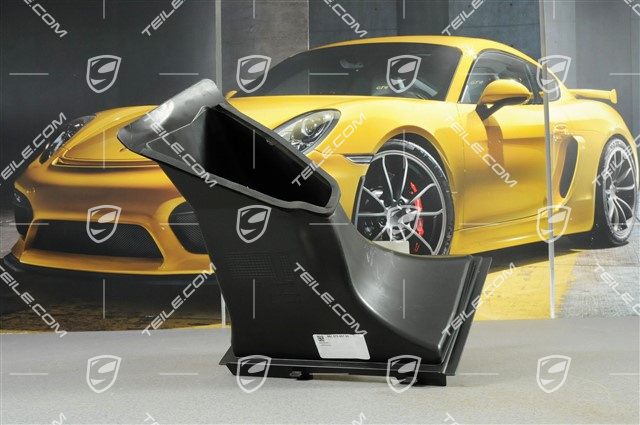 Air guide, Turbo / Turbo S, L Air guide, Turbo / Turbo S, L