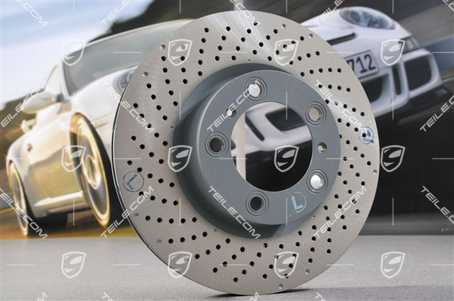 Brake disc, Boxster / Cayman, Basis Version, L Brake disc, Boxster / Cayman, Basis Version, L