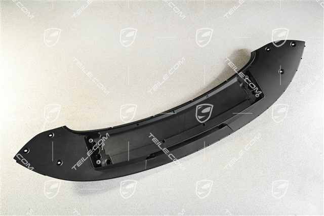 Targa / Cabrio, Rear lid, spoiler, bottom half, Black matte