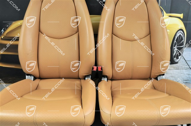 Sitze, manual einstellbar, Leder, Sandbeige, Satz (L+R)
