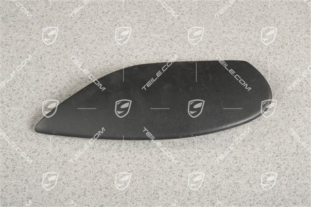 Mittelkonsole, Blende, Leder, seitlich, Schwarz, R