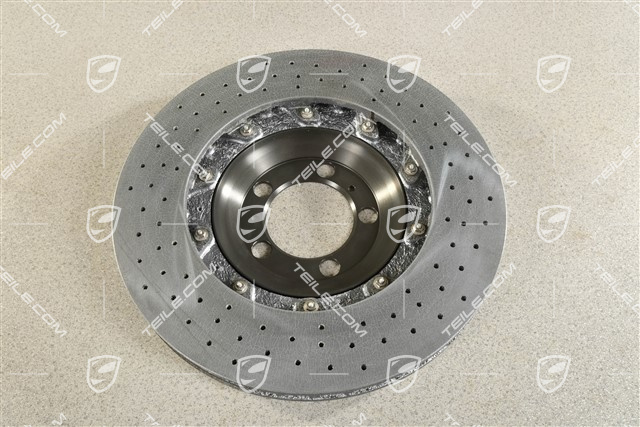 GT3 / GT3RS / S/T, PCCB Brake disc, front axle, L
