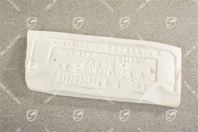 Lumbar support, Foam part, R