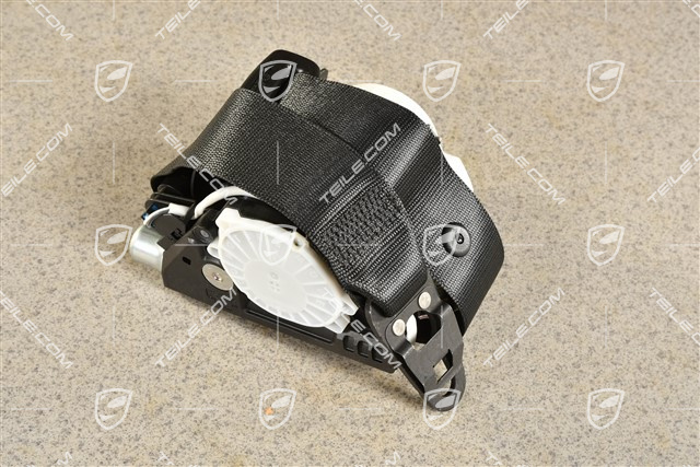 Sicherheitsgurt, schwarz, Front, L