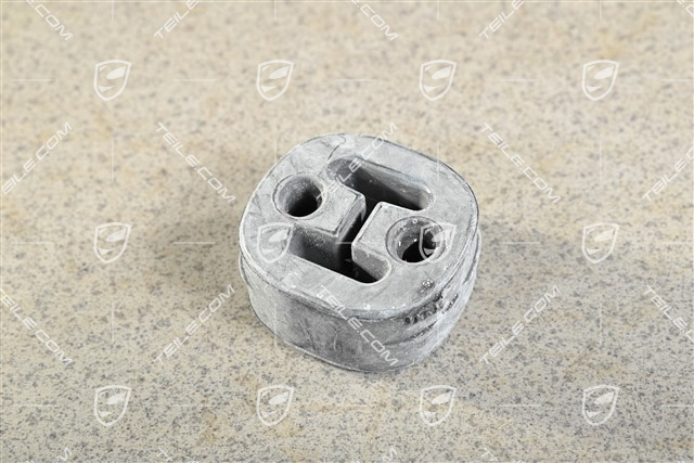 Rubber bracket for front silencer