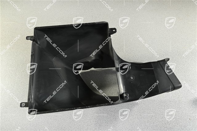 Air duct, front, Facelift 09-, L