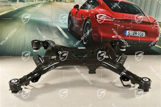 Rear subframe, rear axle steering