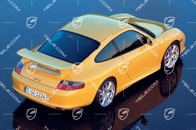 AERO KIT "CUP II" Engine lid with wing, 2004 model, for C2/C4 Coupé, GT3-Optik