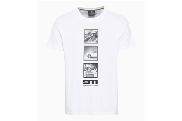 60Y 911 T-shirt, Collection 60 Years of Porsche 911, unisex, XS