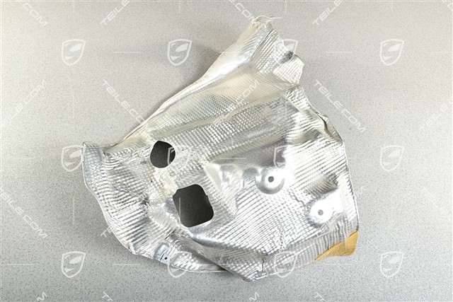 Heat shield, rear, R