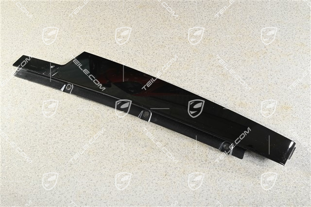 B-pillar outer cover, Front, Black, R
