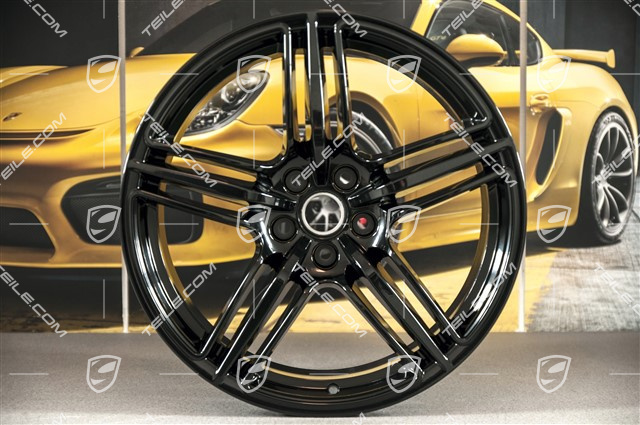 19" Felga Macan Design, 9J x 19 ET21, czarny wysoki połysk