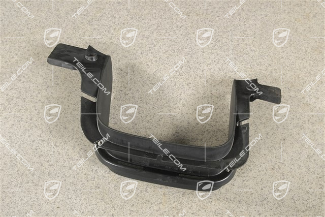 Tail pipe cover trim, Black matte, GTS/Spyder, L