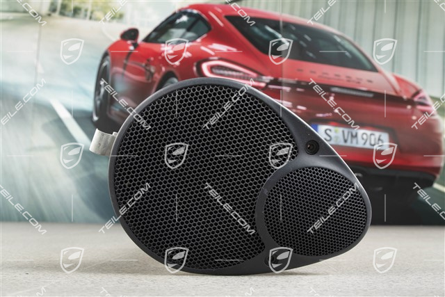 Loudspeaker, Metropole blue, Convertible, rear, R