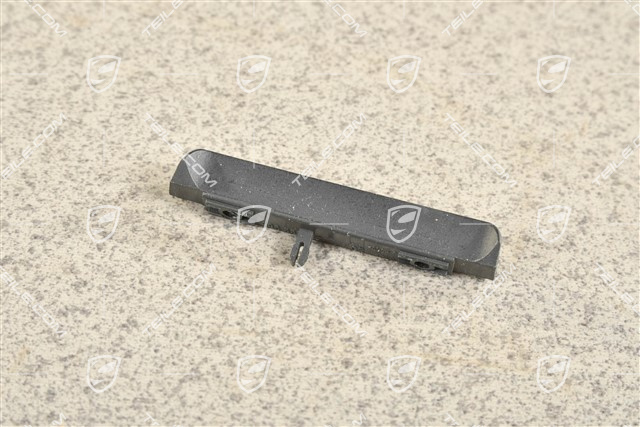Dashboard trim moulding, LHD, centre, Black, L