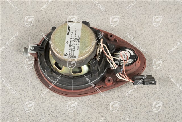 Loudspeaker, BOSE, Boxster red, Coupe / Targa, rear, R