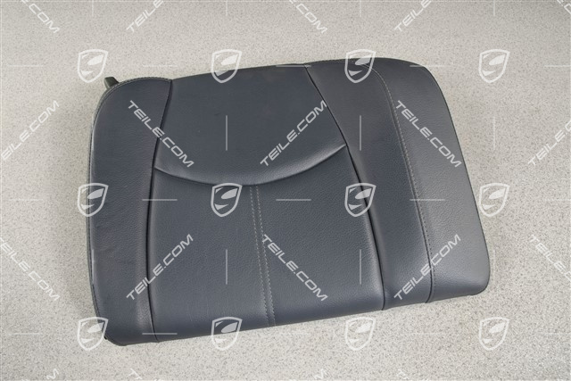 Back seat backrest, Coupe/Targa, Leatherette, Sea blue, R